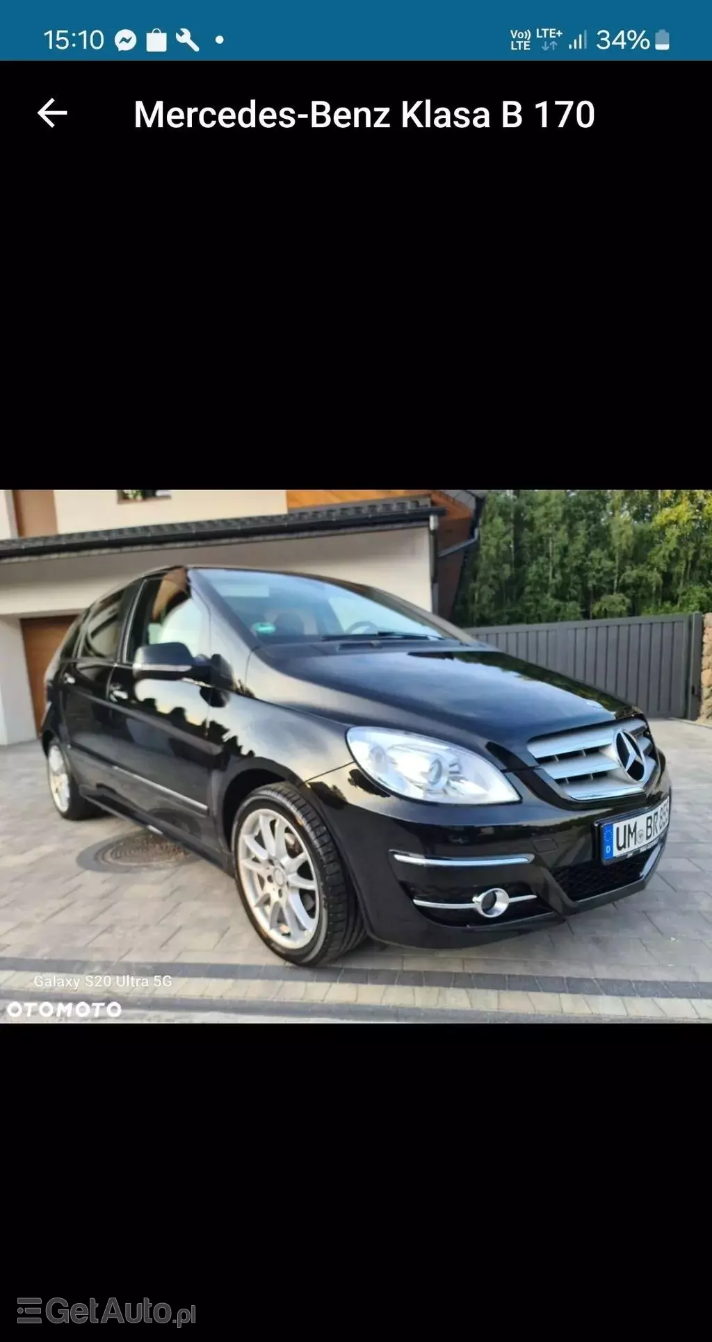 MERCEDES-BENZ Klasa B 