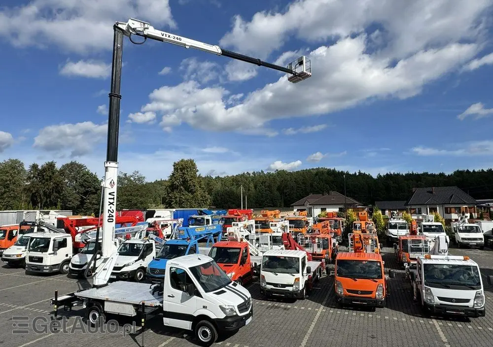 MERCEDES-BENZ Sprinter Zwyżka Podnośnik Koszowy VERSALIFT VTX-240 UDT 