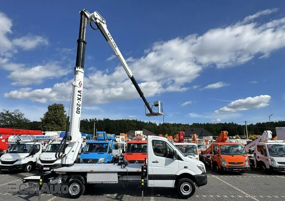 MERCEDES-BENZ Sprinter Zwyżka Podnośnik Koszowy VERSALIFT VTX-240 UDT 