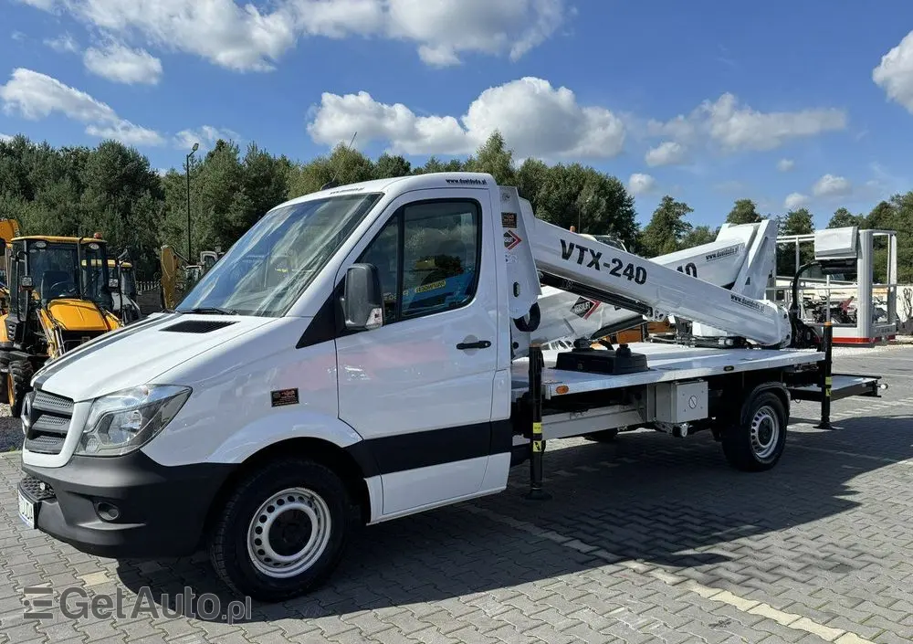 MERCEDES-BENZ Sprinter Zwyżka Podnośnik Koszowy VERSALIFT VTX-240 UDT 