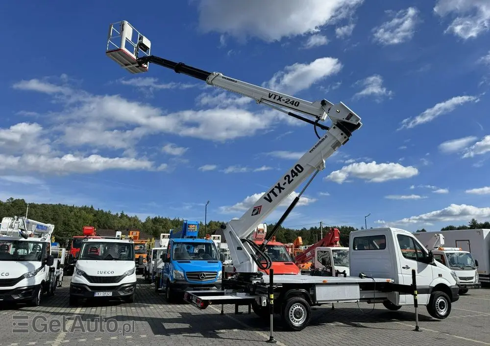 MERCEDES-BENZ Sprinter Zwyżka Podnośnik Koszowy VERSALIFT VTX-240 UDT 