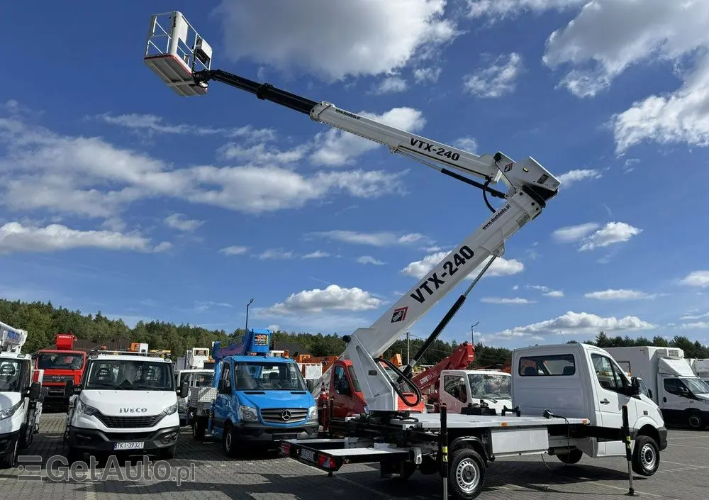 MERCEDES-BENZ Sprinter Zwyżka Podnośnik Koszowy VERSALIFT VTX-240 UDT 