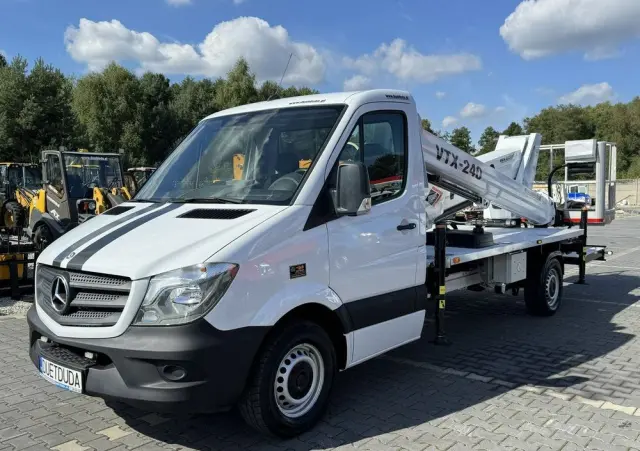 MERCEDES-BENZ Sprinter Zwyżka Podnośnik Koszowy VERSALIFT VTX-240 UDT 