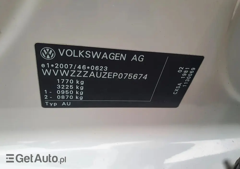 VOLKSWAGEN Golf 1.4 TSI BlueMotion Technology DSG Comfortline