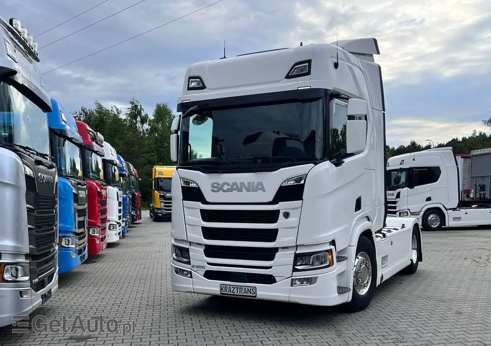 SCANIA R500 STANDARD z Niemiec pełna opcja ASO Scania kontrakt 19/20 