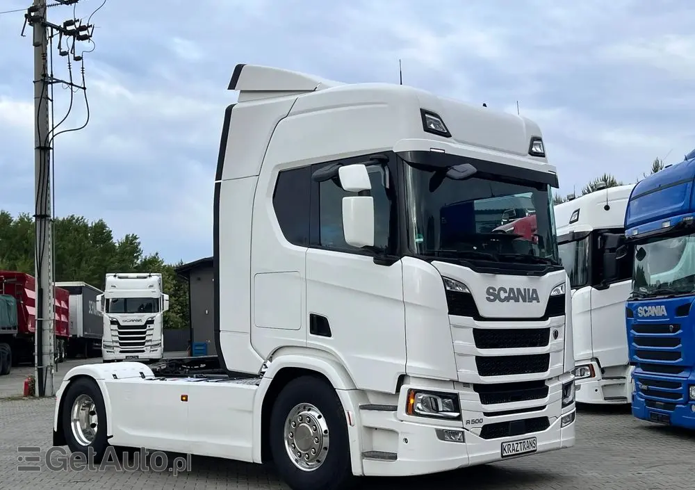 SCANIA R500 STANDARD z Niemiec pełna opcja ASO Scania kontrakt 19/20 