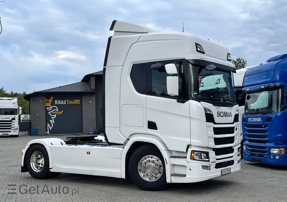SCANIA R500 STANDARD z Niemiec pełna opcja ASO Scania kontrakt 19/20 