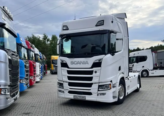 SCANIA R500 STANDARD z Niemiec pełna opcja ASO Scania kontrakt 19/20 