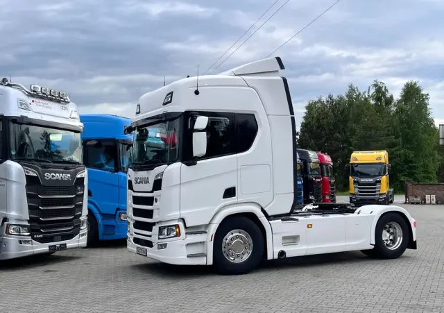 SCANIA R500 STANDARD z Niemiec pełna opcja ASO Scania kontrakt 19/20 