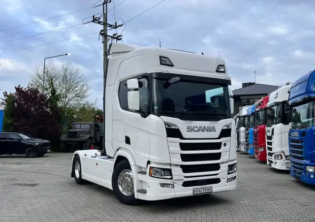 SCANIA R500 STANDARD z Niemiec pełna opcja ASO Scania kontrakt 19/20 