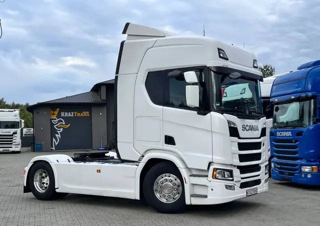 SCANIA R500 STANDARD z Niemiec pełna opcja ASO Scania kontrakt 19/20 