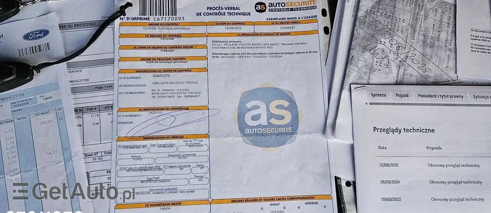 FORD Kuga 2.0 TDCi 4x2 Titanium