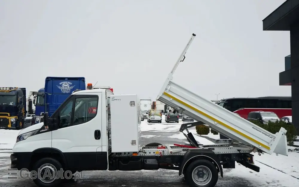 IVECO DAILY 70-180 / WYWROTKA TYLNOZSYPOWA 2,8 M / DMC: 7,0 T / BLOKADA MOSTU /  BLIŹNIAK / HI-MATIC / 