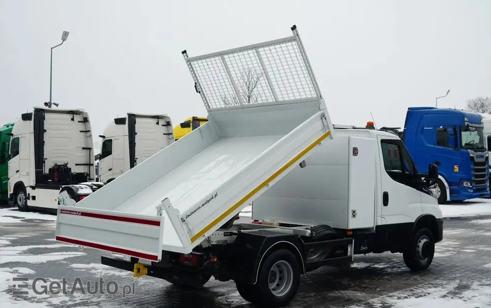 IVECO DAILY 70-180 / WYWROTKA TYLNOZSYPOWA 2,8 M / DMC: 7,0 T / BLOKADA MOSTU /  BLIŹNIAK / HI-MATIC / 