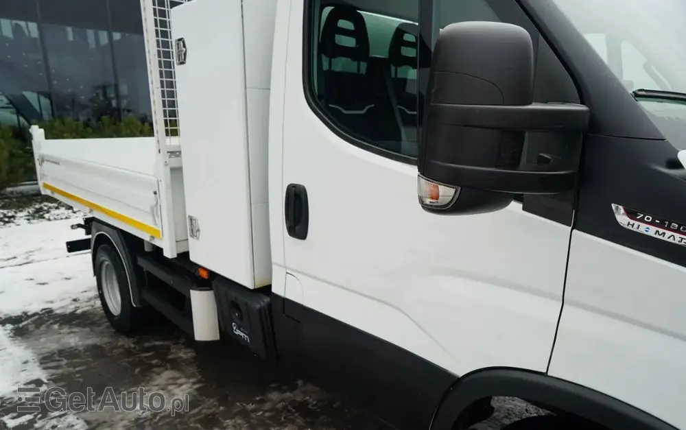 IVECO DAILY 70-180 / WYWROTKA TYLNOZSYPOWA 2,8 M / DMC: 7,0 T / BLOKADA MOSTU /  BLIŹNIAK / HI-MATIC / 