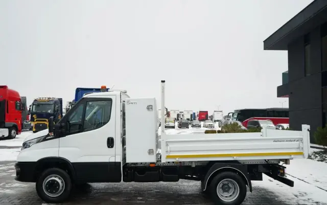 IVECO DAILY 70-180 / WYWROTKA TYLNOZSYPOWA 2,8 M / DMC: 7,0 T / BLOKADA MOSTU /  BLIŹNIAK / HI-MATIC / 