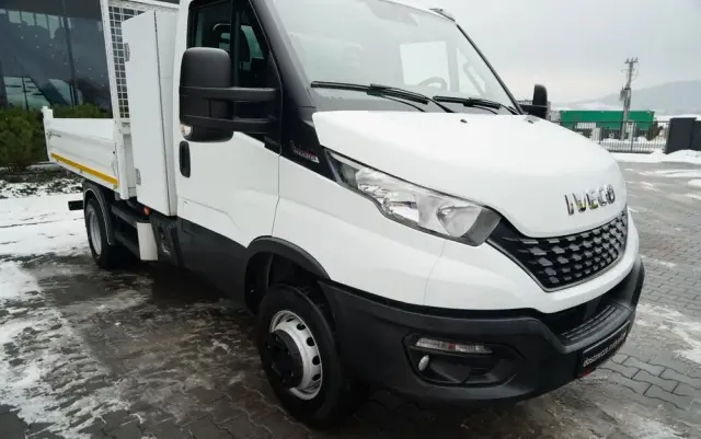 IVECO DAILY 70-180 / WYWROTKA TYLNOZSYPOWA 2,8 M / DMC: 7,0 T / BLOKADA MOSTU /  BLIŹNIAK / HI-MATIC / 