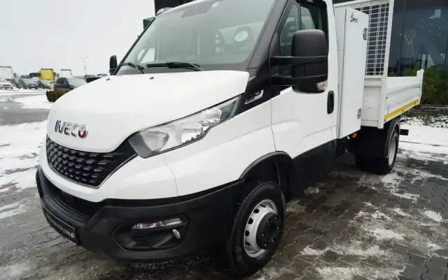 IVECO DAILY 70-180 / WYWROTKA TYLNOZSYPOWA 2,8 M / DMC: 7,0 T / BLOKADA MOSTU /  BLIŹNIAK / HI-MATIC / 