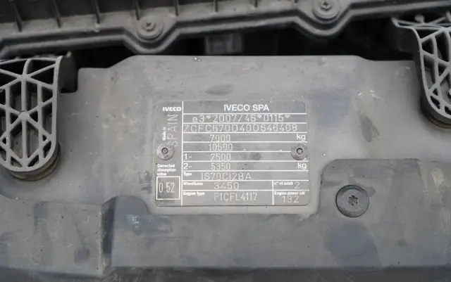 IVECO DAILY 70-180 / WYWROTKA TYLNOZSYPOWA 2,8 M / DMC: 7,0 T / BLOKADA MOSTU /  BLIŹNIAK / HI-MATIC / 