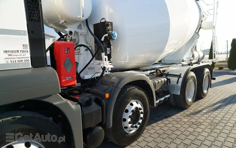 MAN TGS 32.420 / 8x4 / BETONOMIESZARKA FRUMECAR   / GRUSZKA 9 M3 / 
