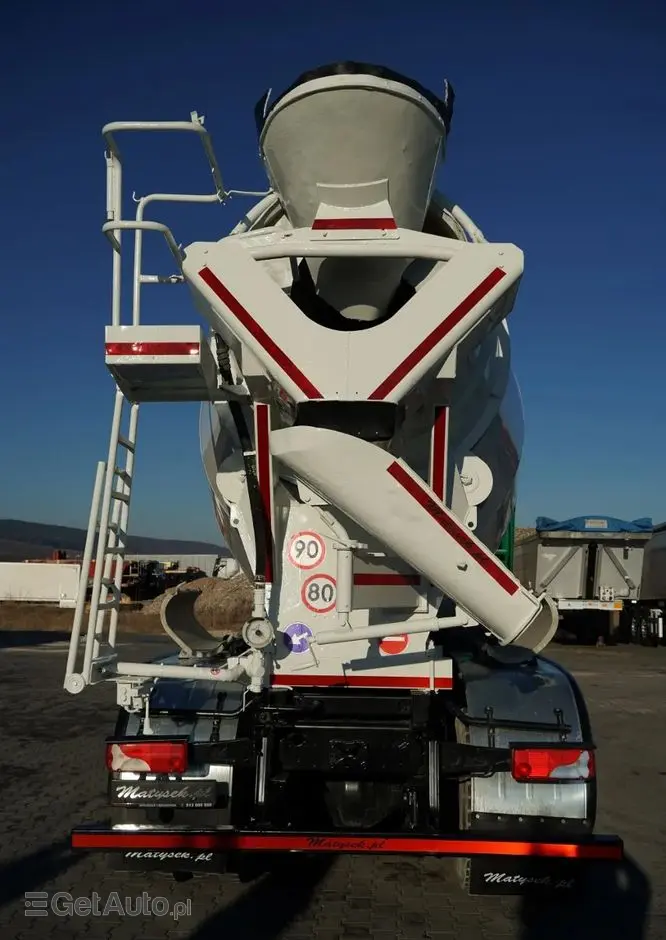 MAN TGS 32.420 / 8x4 / BETONOMIESZARKA FRUMECAR   / GRUSZKA 9 M3 / 