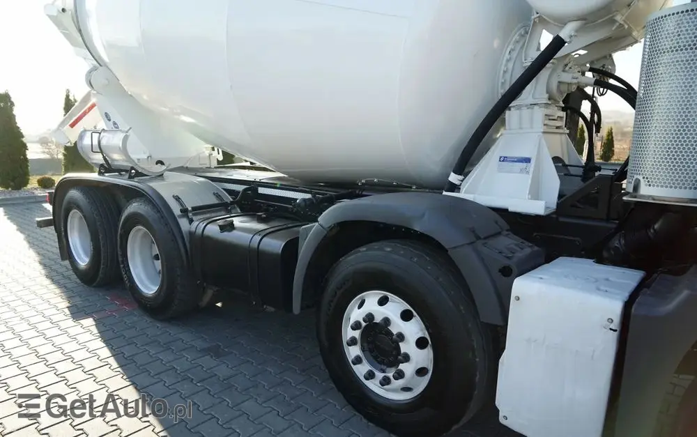 MAN TGS 32.420 / 8x4 / BETONOMIESZARKA FRUMECAR   / GRUSZKA 9 M3 / 