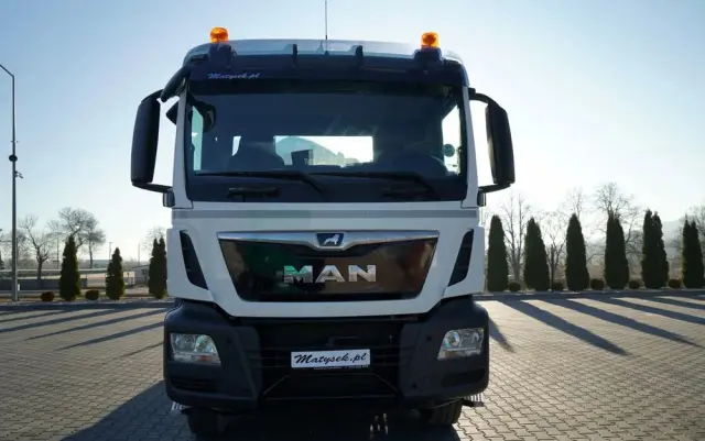 MAN TGS 32.420 / 8x4 / BETONOMIESZARKA FRUMECAR   / GRUSZKA 9 M3 / 