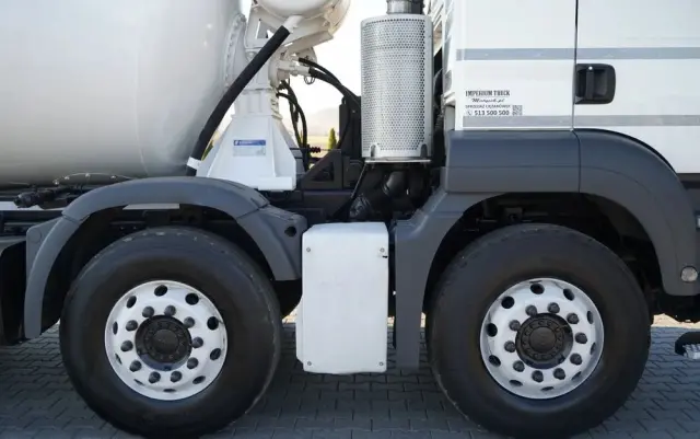 MAN TGS 32.420 / 8x4 / BETONOMIESZARKA FRUMECAR   / GRUSZKA 9 M3 / 