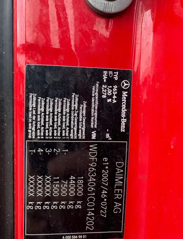 MERCEDES-BENZ Actros 