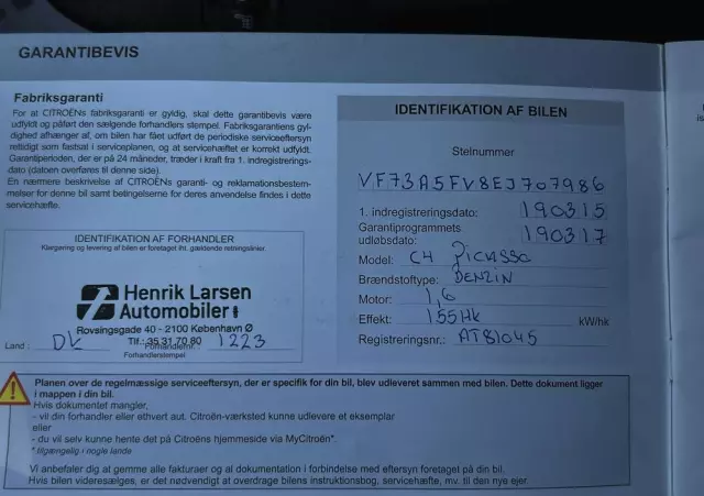 CITROËN C4 Grand Picasso THP 155 Seduction