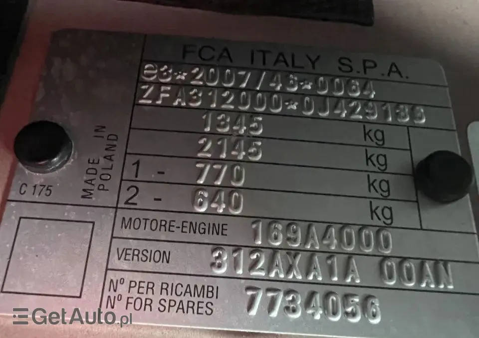 FIAT 500 1.2 8V Lounge Euro6