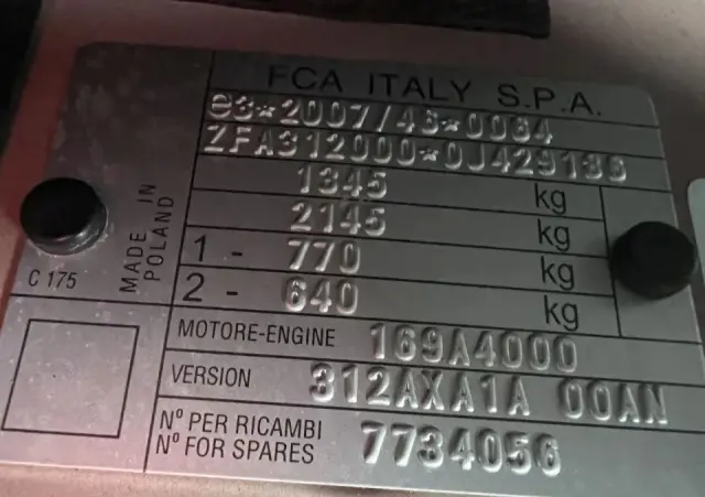 FIAT 500 1.2 8V Lounge Euro6