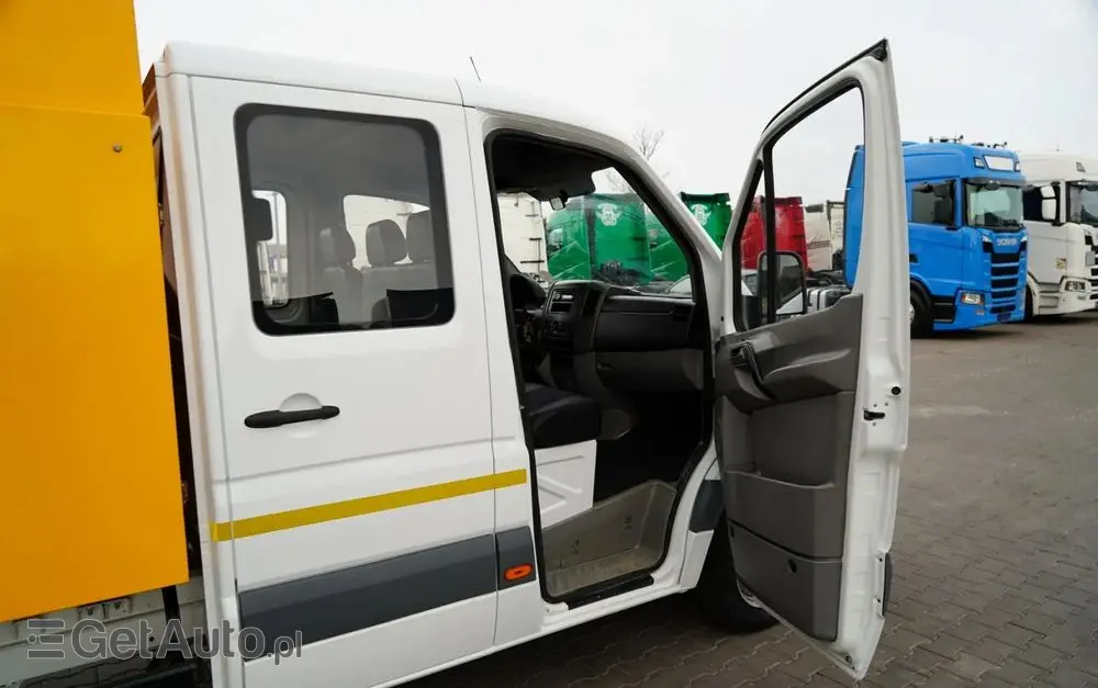 MERCEDES-BENZ SPRINTER  513 / WYWROTKA / BRYGADÓWKA / 7  MIEJSC / BLIŹNIAK / MANUAL / SPROWADZONY 