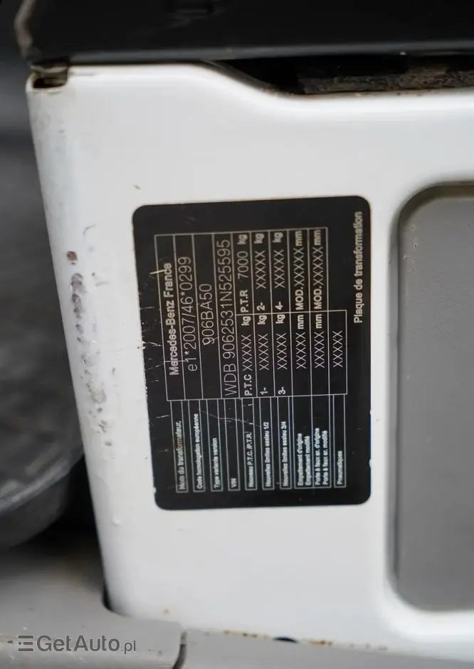 MERCEDES-BENZ SPRINTER  513 / WYWROTKA / BRYGADÓWKA / 7  MIEJSC / BLIŹNIAK / MANUAL / SPROWADZONY 