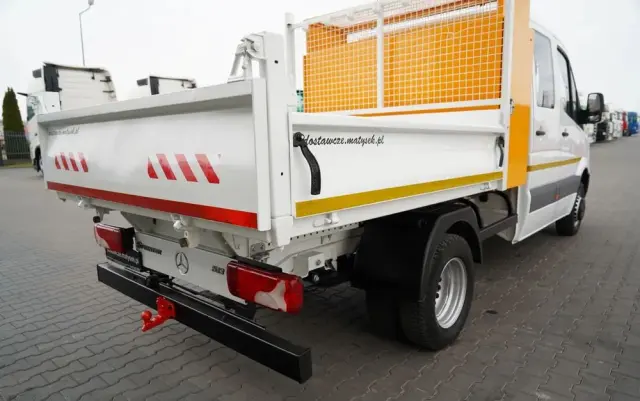 MERCEDES-BENZ SPRINTER  513 / WYWROTKA / BRYGADÓWKA / 7  MIEJSC / BLIŹNIAK / MANUAL / SPROWADZONY 