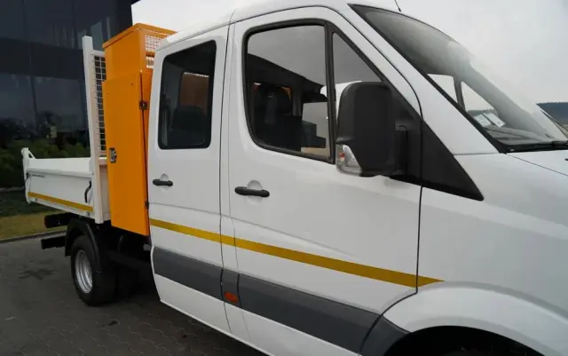 MERCEDES-BENZ SPRINTER  513 / WYWROTKA / BRYGADÓWKA / 7  MIEJSC / BLIŹNIAK / MANUAL / SPROWADZONY 