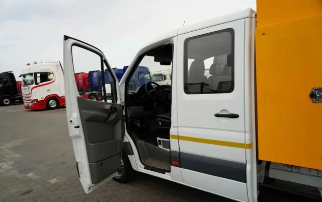 MERCEDES-BENZ SPRINTER  513 / WYWROTKA / BRYGADÓWKA / 7  MIEJSC / BLIŹNIAK / MANUAL / SPROWADZONY 