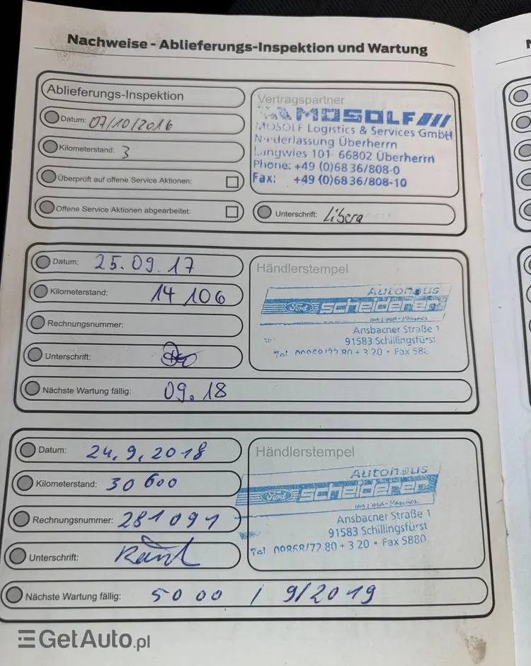 FORD Focus 1.0 EcoBoost Edition Start