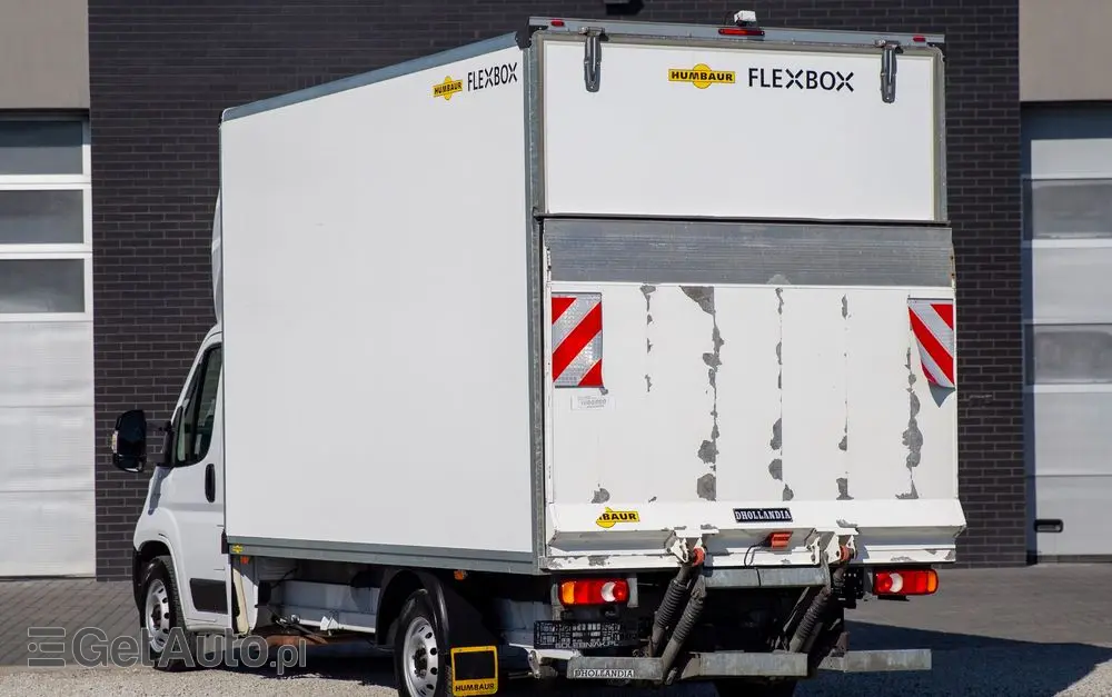 FIAT Ducato 2.3 KONTENER + WINDA dHollandia 750kg 