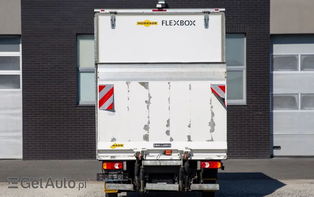 FIAT Ducato 2.3 KONTENER + WINDA dHollandia 750kg 