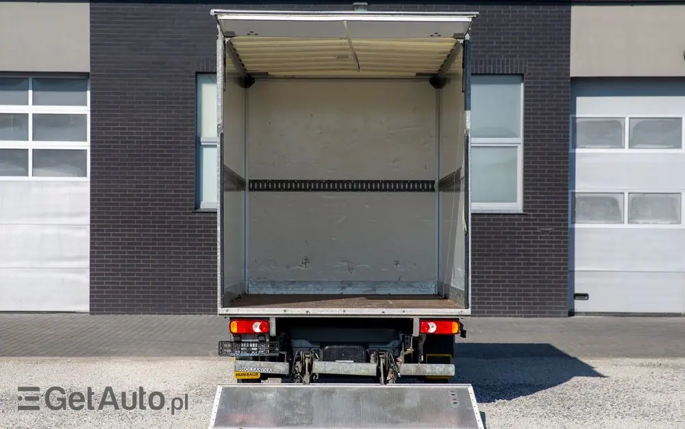 FIAT Ducato 2.3 KONTENER + WINDA dHollandia 750kg 