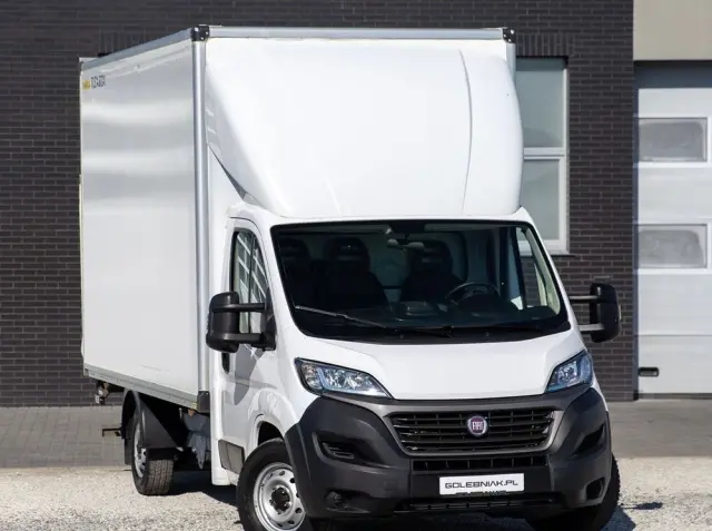 FIAT Ducato 2.3 KONTENER + WINDA dHollandia 750kg 