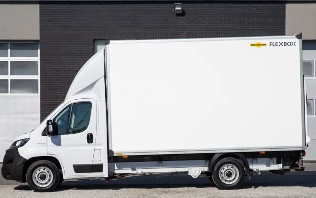 FIAT Ducato 2.3 KONTENER + WINDA dHollandia 750kg 