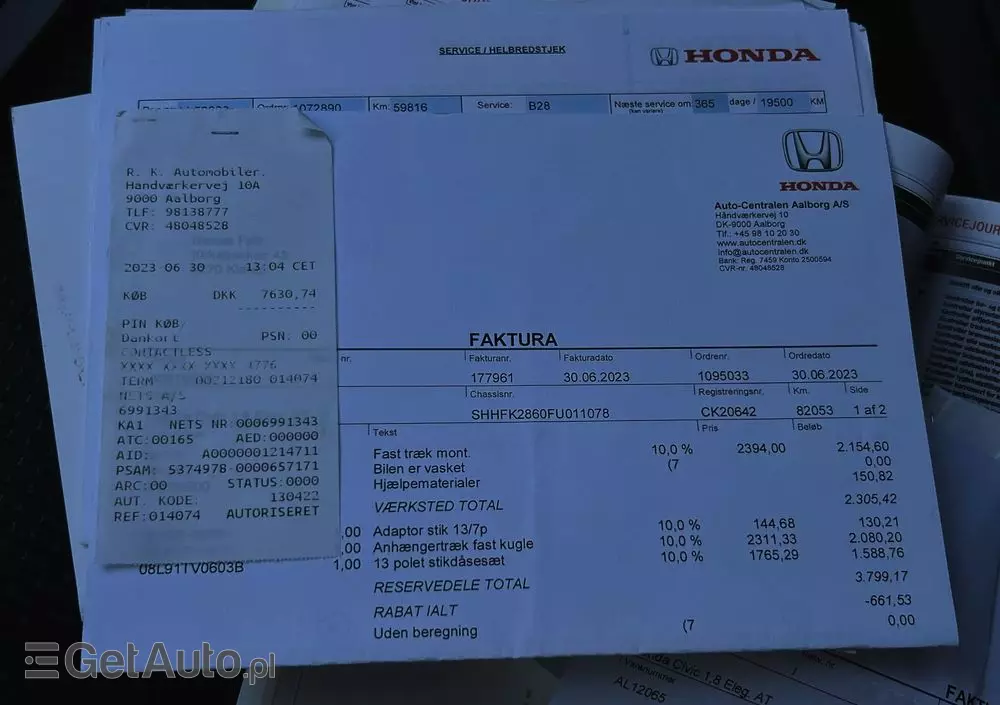 HONDA Civic 1.8 i-VTEC Automatik Elegance