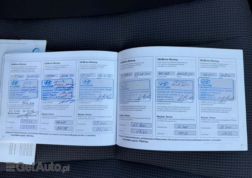 HYUNDAI I30 Blue Kombi 1.4 YES Gold