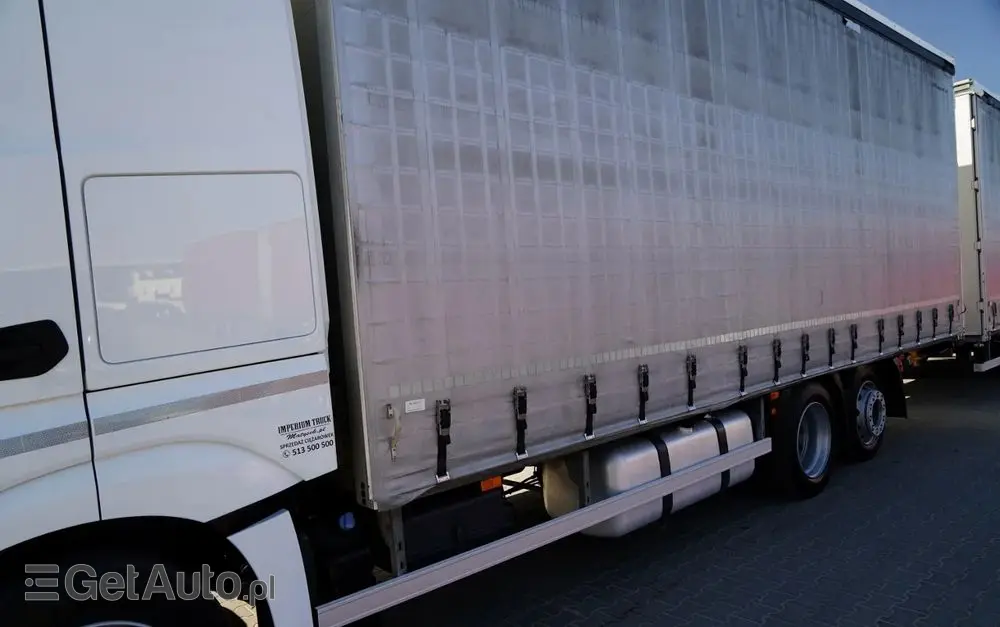 MERCEDES-BENZ ACTROS 2545 / ZESTAW TANDEM 120 M3 / PRZEJAZDOWY / GIGA SPACE / 2020 - 