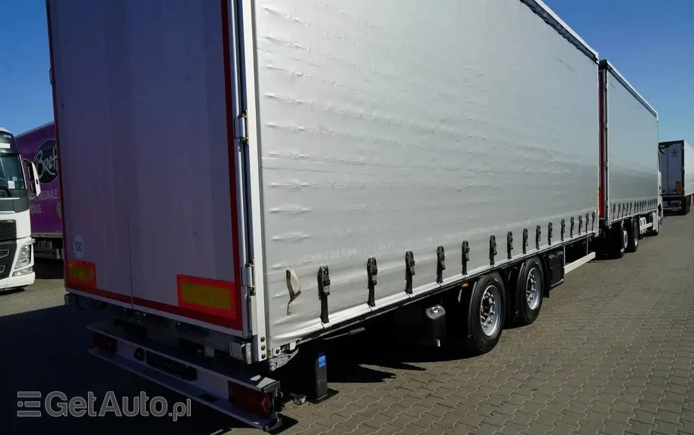 MERCEDES-BENZ ACTROS 2545 / ZESTAW TANDEM 120 M3 / PRZEJAZDOWY / GIGA SPACE / 2020 - 