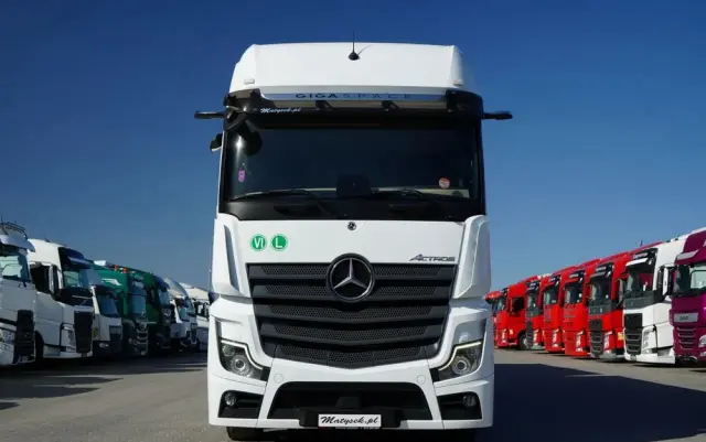 MERCEDES-BENZ ACTROS 2545 / ZESTAW TANDEM 120 M3 / PRZEJAZDOWY / GIGA SPACE / 2020 - 