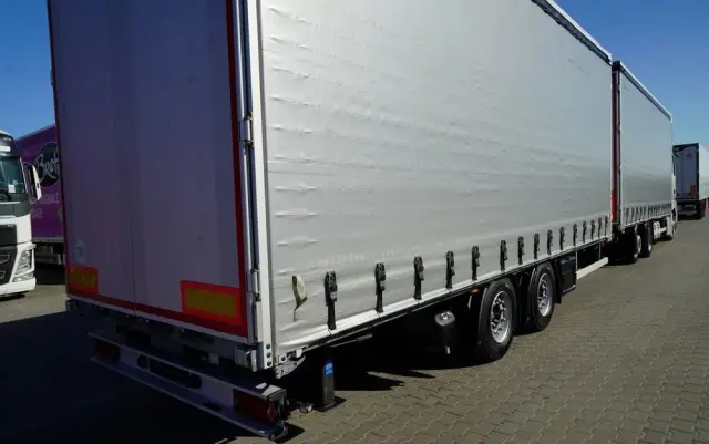 MERCEDES-BENZ ACTROS 2545 / ZESTAW TANDEM 120 M3 / PRZEJAZDOWY / GIGA SPACE / 2020 - 