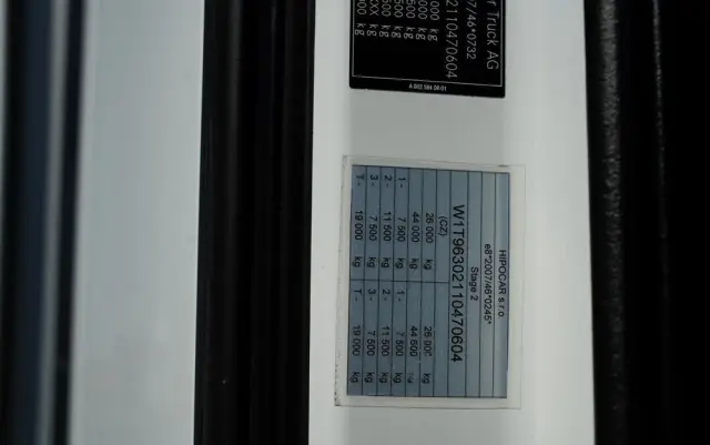 MERCEDES-BENZ ACTROS 2545 / ZESTAW TANDEM 120 M3 / PRZEJAZDOWY / GIGA SPACE / 2020 - 